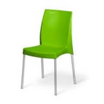 cadeira de plástico jasmim verde