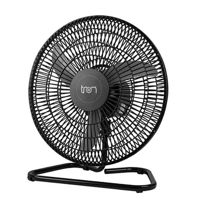 Ventilador De Mesa 50cm Grade Ferro Preto Tron