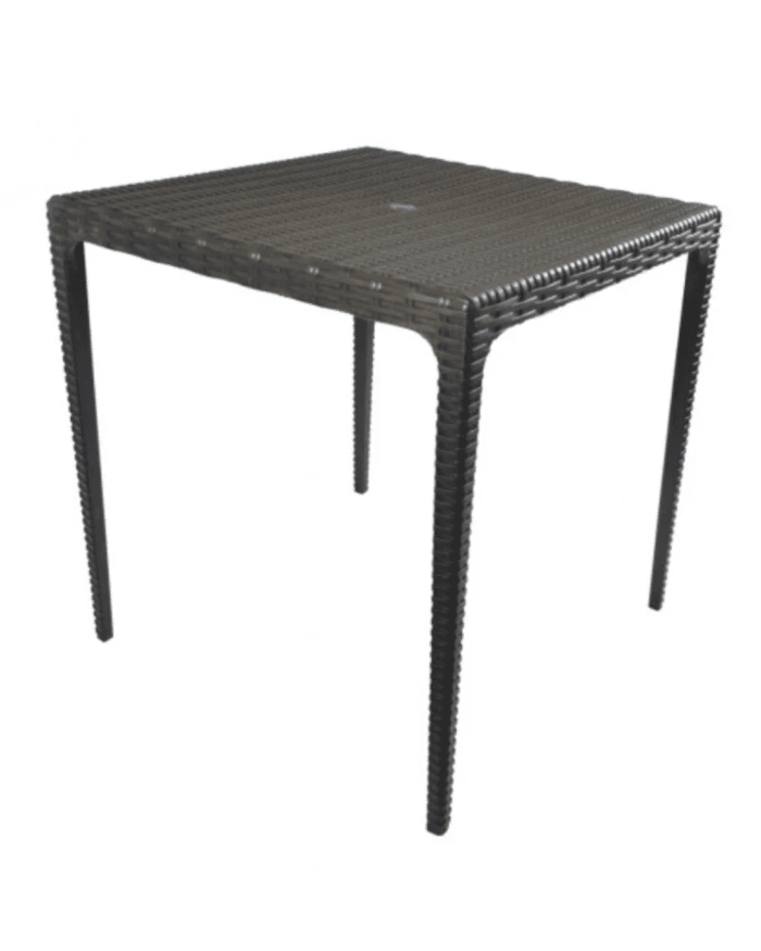 Mesa Quadrada Rattan Casabella