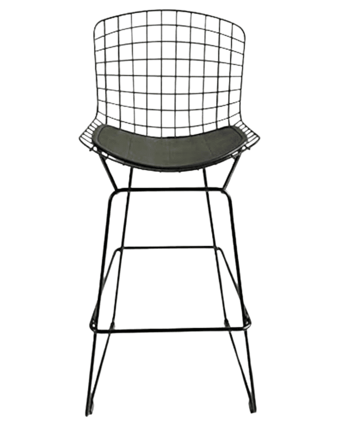 Banqueta Aramada Bertoia Preta