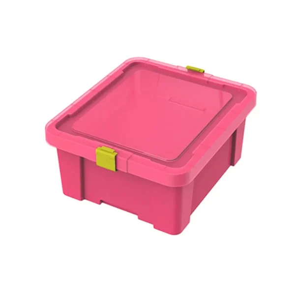 CAIXA ORGANIZADORA 17 LITROS – TRAMONTINA – ROSA