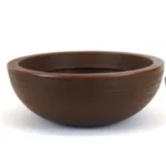 Vaso Bacia Decorativa Riscatto Mini Ferrugem 25cm em Polietileno Premium | Loplast