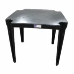 Mesa de Plástico Quadrada 70×70 Preta